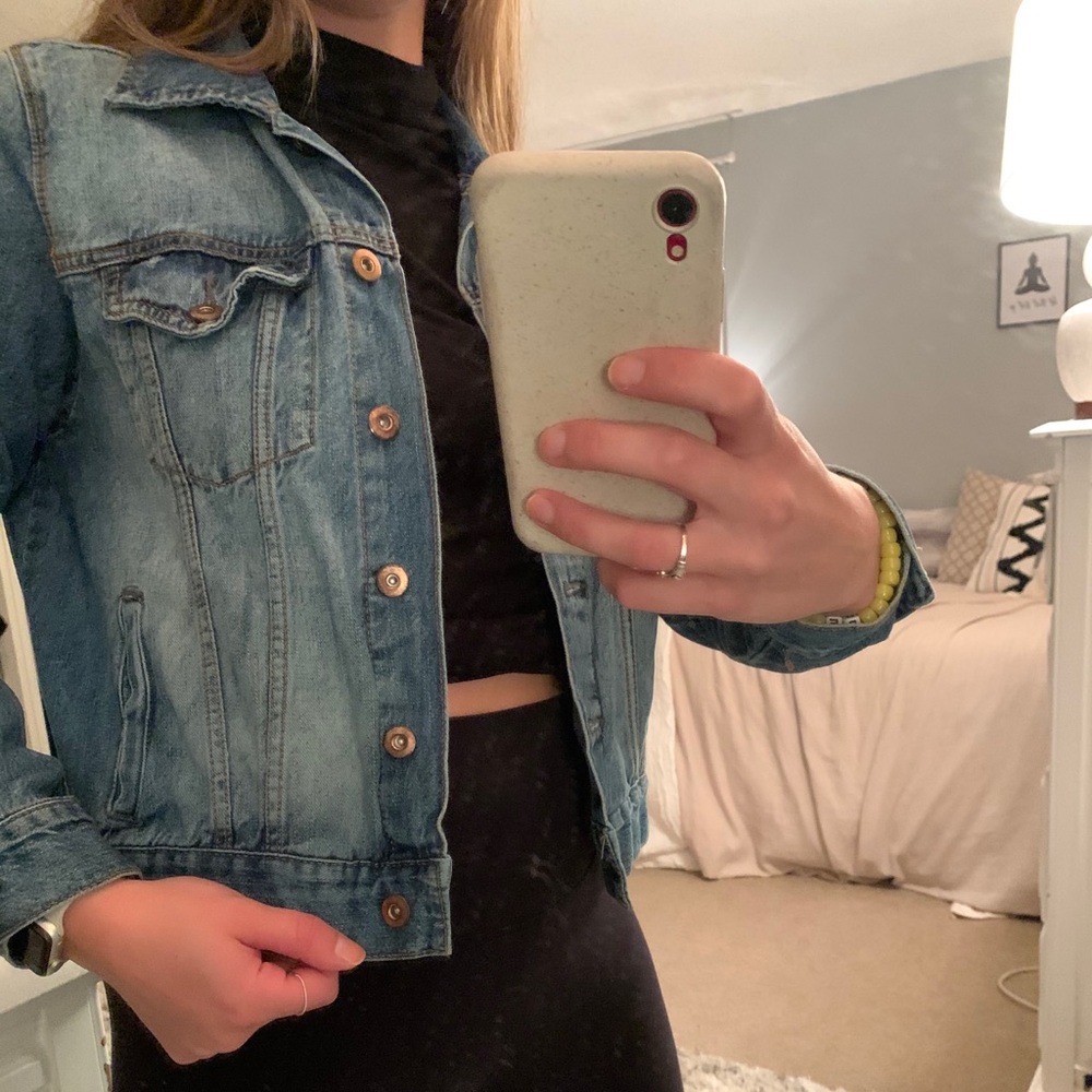 Cropped Jean jacket